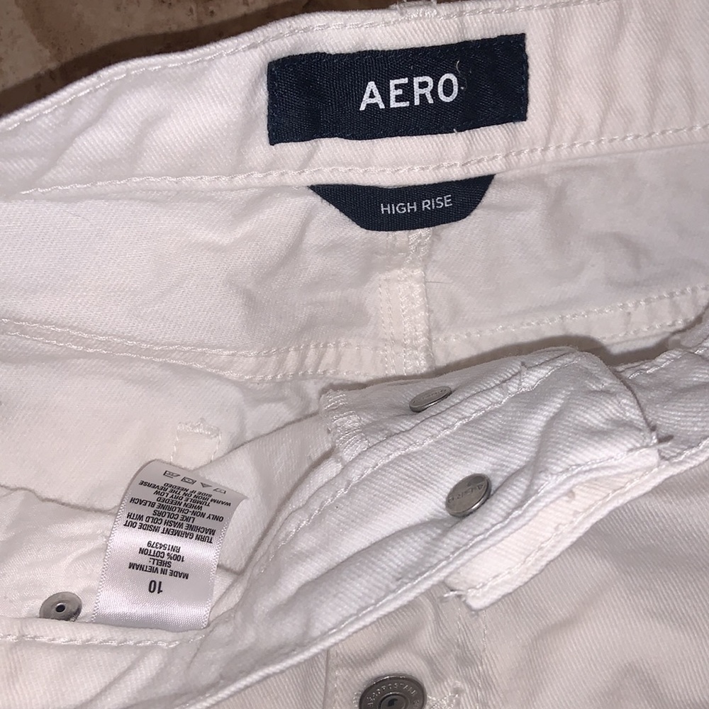 AERO Ripped High Rise Mini Skirt - Picture 4 of 4